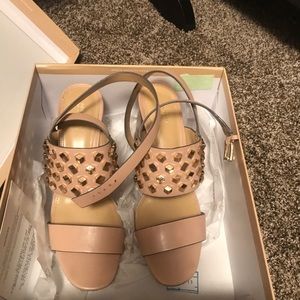 Michael KORS Valencia Ankle Strap Oyster
